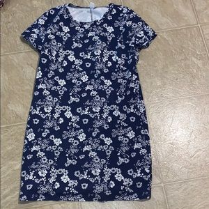 Floral T-Shirt Dress